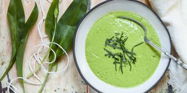Bärlauch-Cremesuppe
