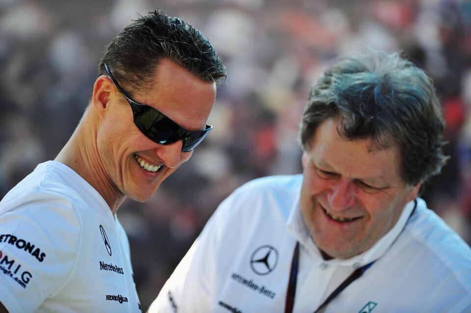 Michael Schumacher und Norbert Haug
