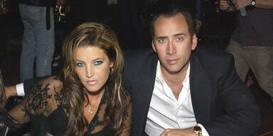 Lisa Marie Presley und Nicolas Cage