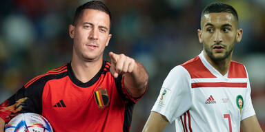 Belgien gegen Marokko