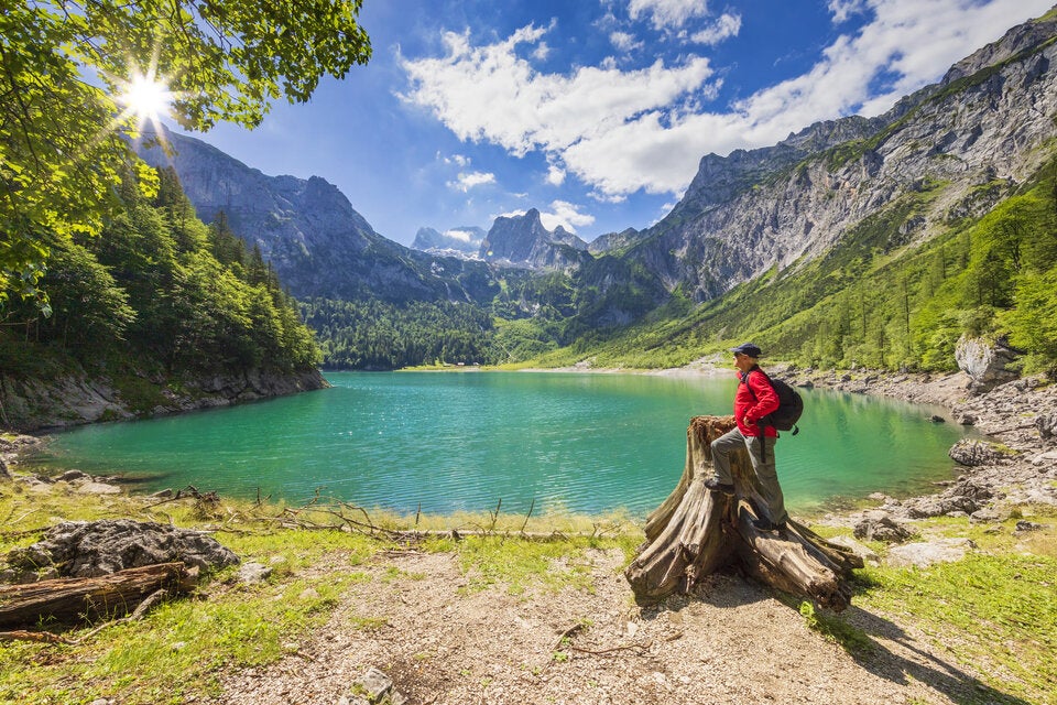 Wanderlust. An den Gosauseen hat man den Dachstein immer im Blick