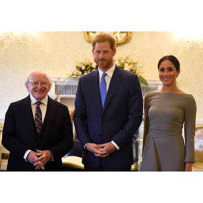 Royales Paar auf Irland-Besuch