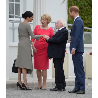 Royales Paar auf Irland-Besuch