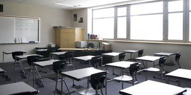 Leeres Klassenzimmer