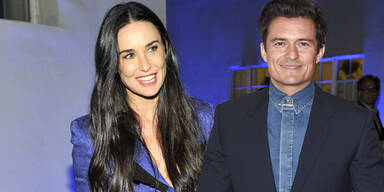 Demi Moore, Orlando Bloom