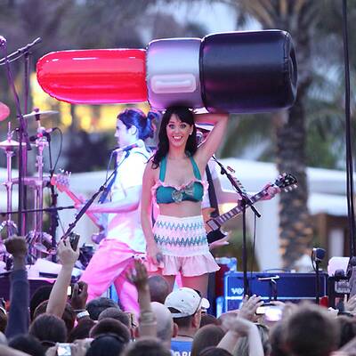 Katy Perry: Ihr witziger Miami-Auftritt