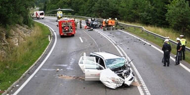 Wiener stirbt bei Crash im Waldviertel
