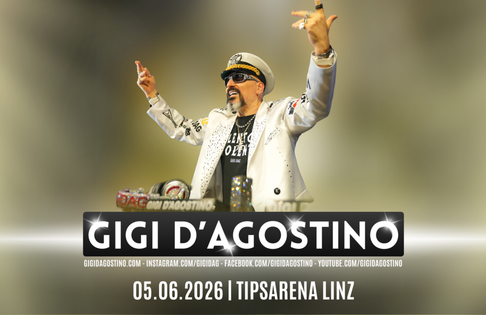 Gewinnspiel: oe24 bringt Sie zu Gigi D’Agostino in Linz