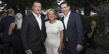 Kurz mit Friesacher und Mikl-Leitner