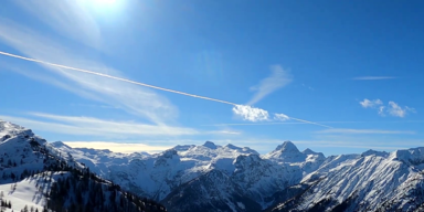 Gipfel Schnee