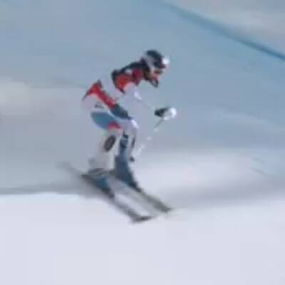 Die Bilder der Damen-Superkombi