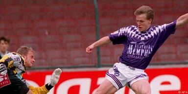 Gl&auml;nzte in dern 90ern im Austria-Mittelfeld