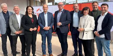 Gleichenfeier in Linz-Ebelsberg