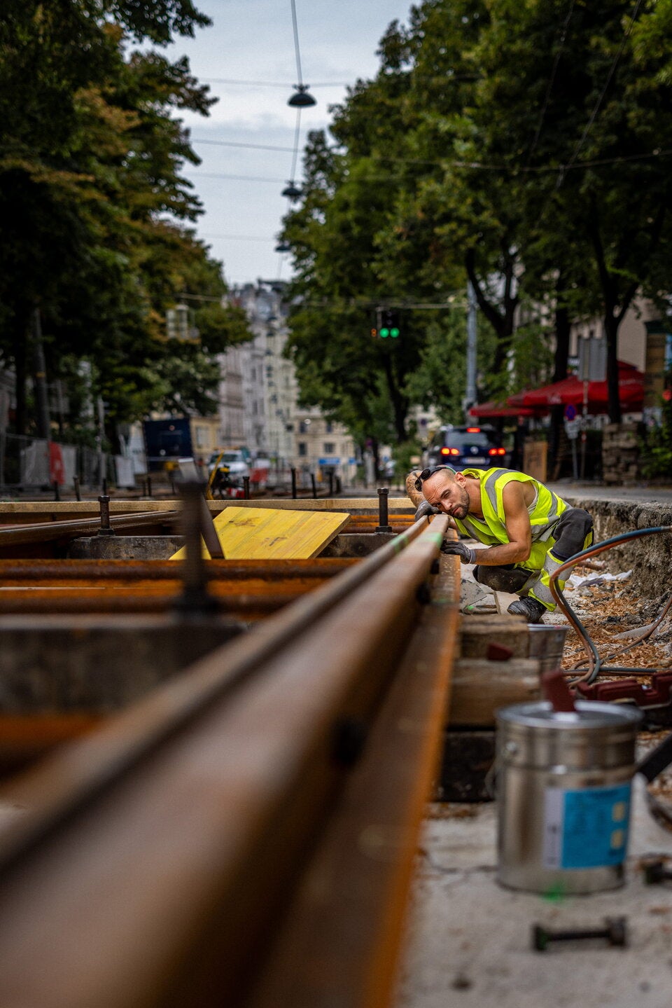 In den Sommerferien geht auch mit Gleisbaustellen weiter.  
