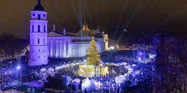 Vilnius ist Europas neue Weihnachtshauptstadt – Magisches Winterwunderland im Baltikum