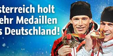 Wir holen mehr Medaillen als Deutsche