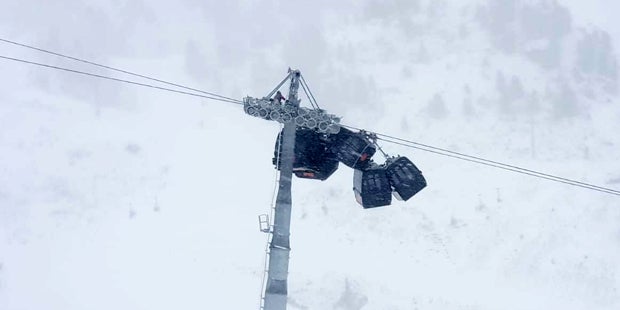 So kam es zur spektakulären Gondel-Kollision