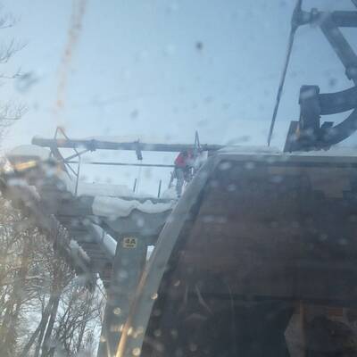 Skifahrer aus Gondel gerettet