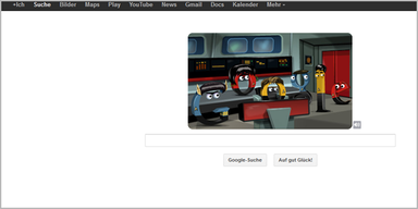 Google-Doodle f&uuml;r Raumschiff Enterprise