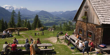 Wohltuende Frischluftkur auf der Alm