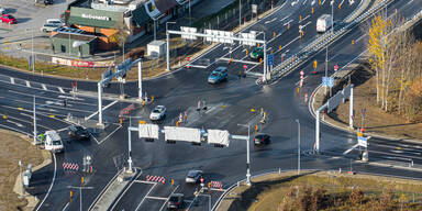 Größte Ampelanlage Oberösterreichs
