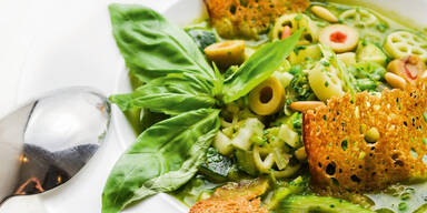 Grüne Minestrone
