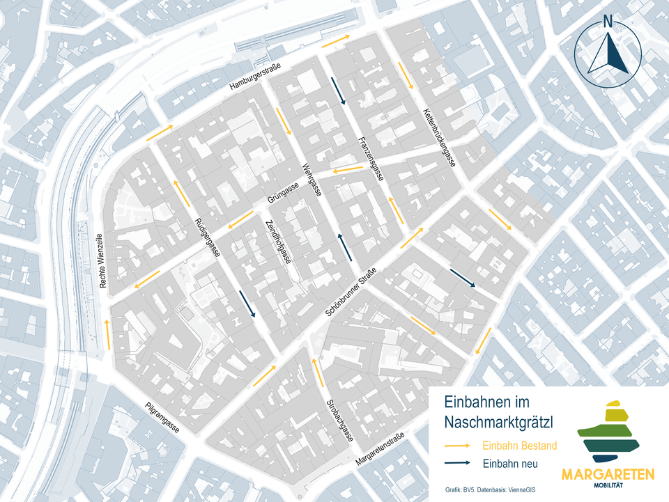 Schleichverkehr im Naschmarktgrätzl soll bald Geschichte sein