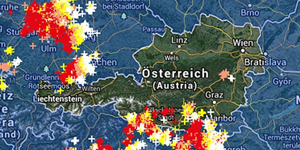 Auf Gluthitze folgt Donnerwetter