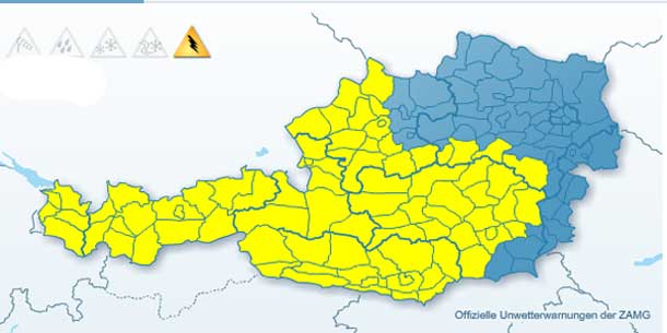 Auf Gluthitze folgt Donnerwetter
