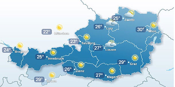 Österreich in der Hitze-Falle