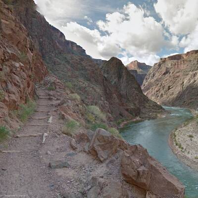 Grand Canyon in Google Maps