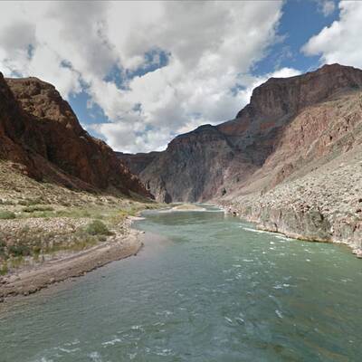 Grand Canyon in Google Maps