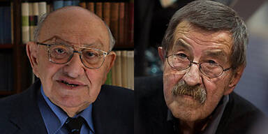 Marcel Reich-Ranicki und Günter Grass