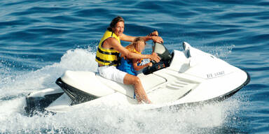 KHG jettet bei 30 Grad auf Capri