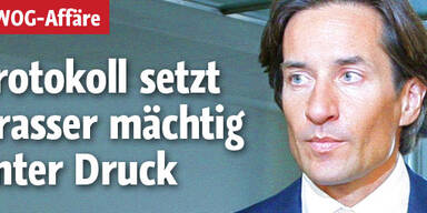 Protokoll bringt Grasser unter Druck