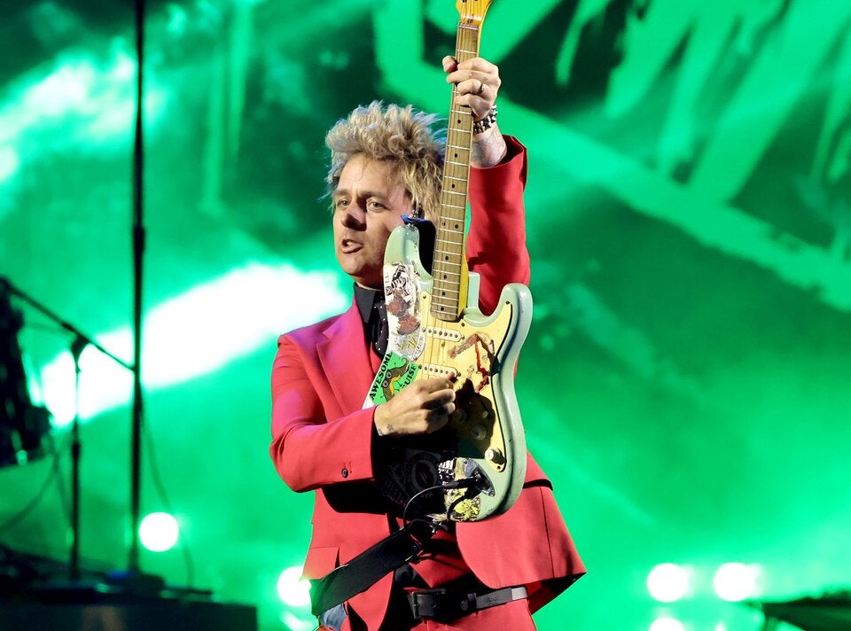 Green Day spielen sich für das Nova Rock Festival ein