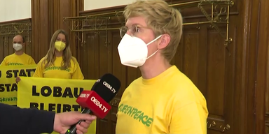 Greenpeace aktivistin