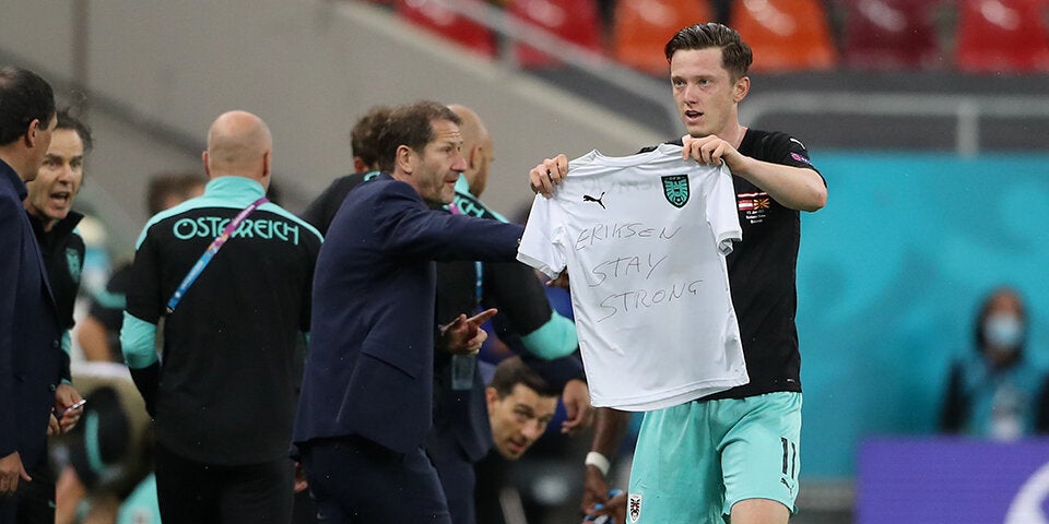 Lainer jubelt mit Gruß an Dänen-Star Eriksen