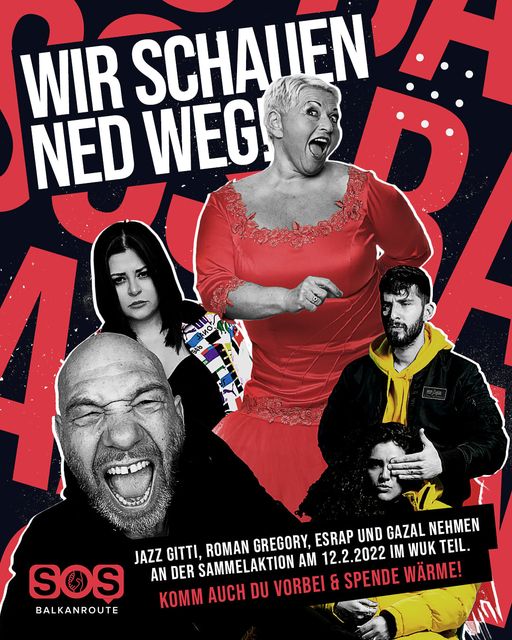 Gregory & Co sammeln für die Balkanroute