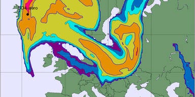 Asche-Wolke bewegt sich auf Österreich zu