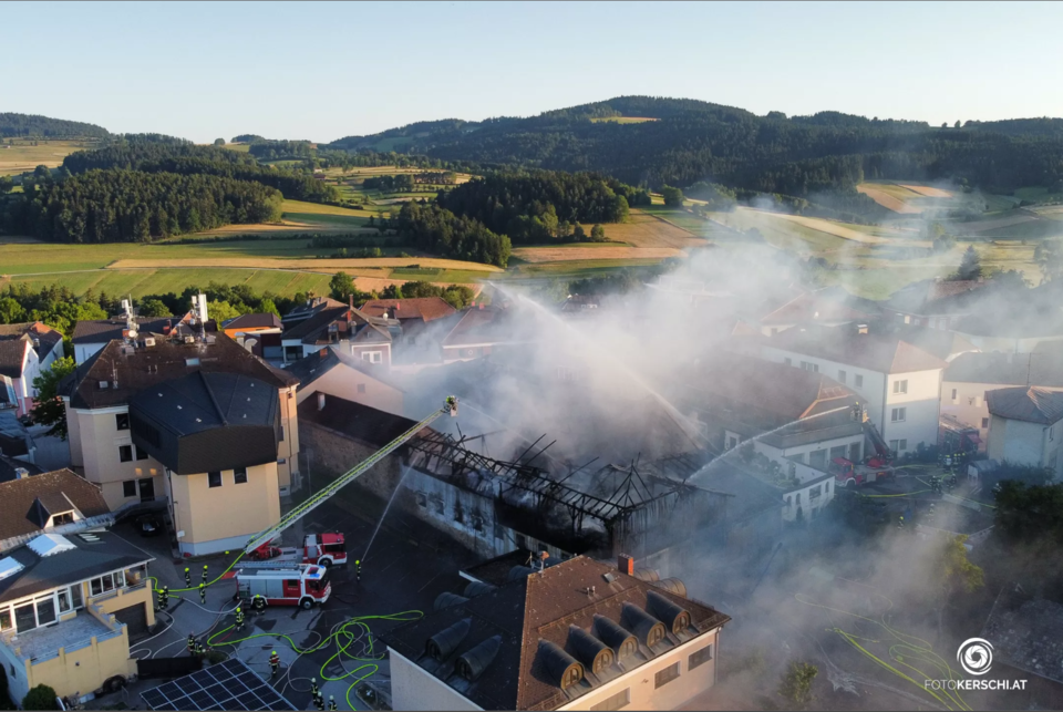 Großbrand Ulrichsberg