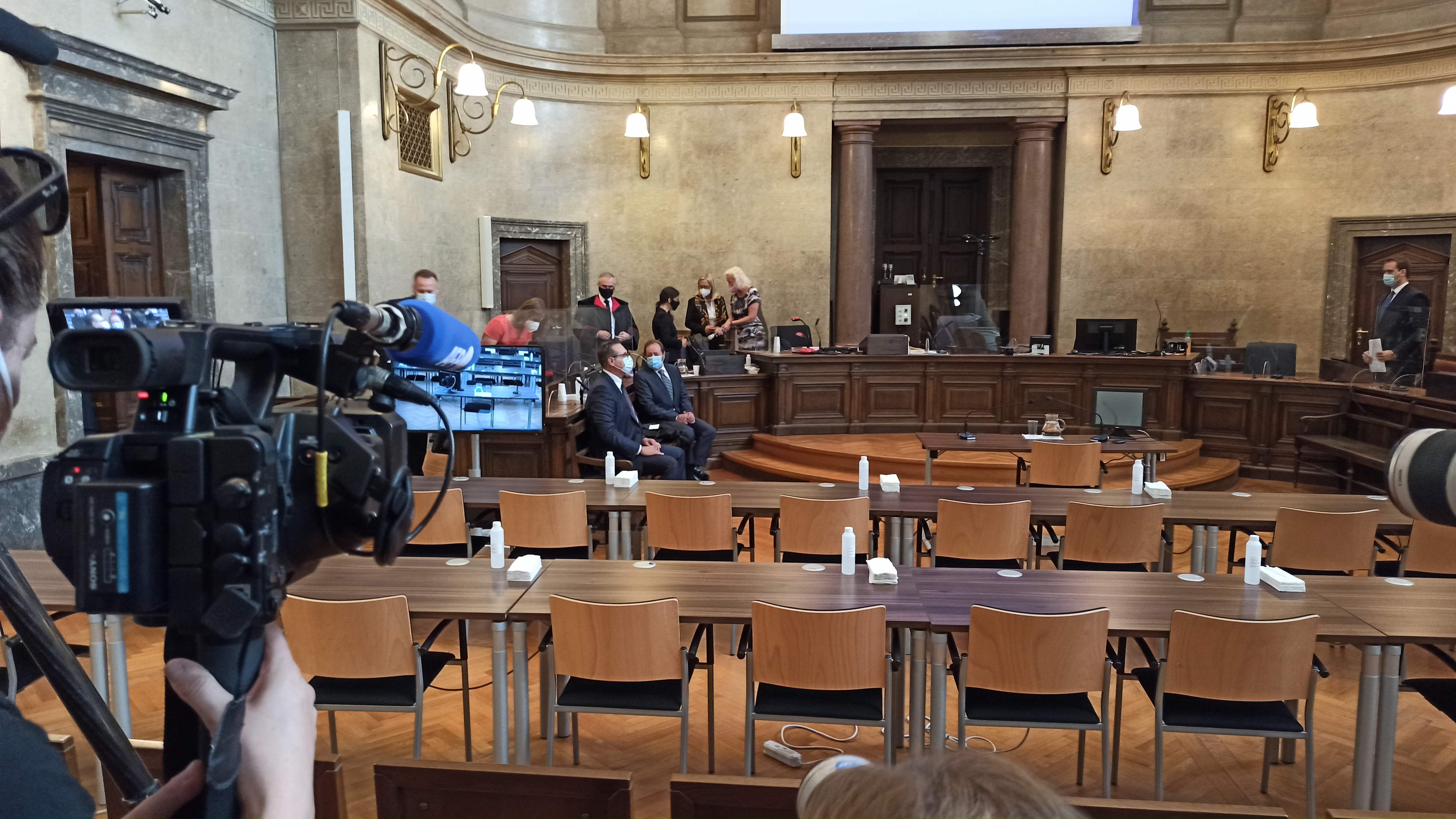 Walter Grubmüller und Heinz Christian Strache