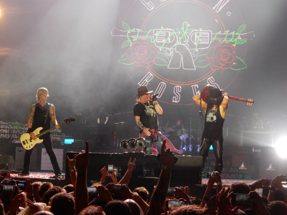 Guns N' Roses lassen das Happel-Stadion beben