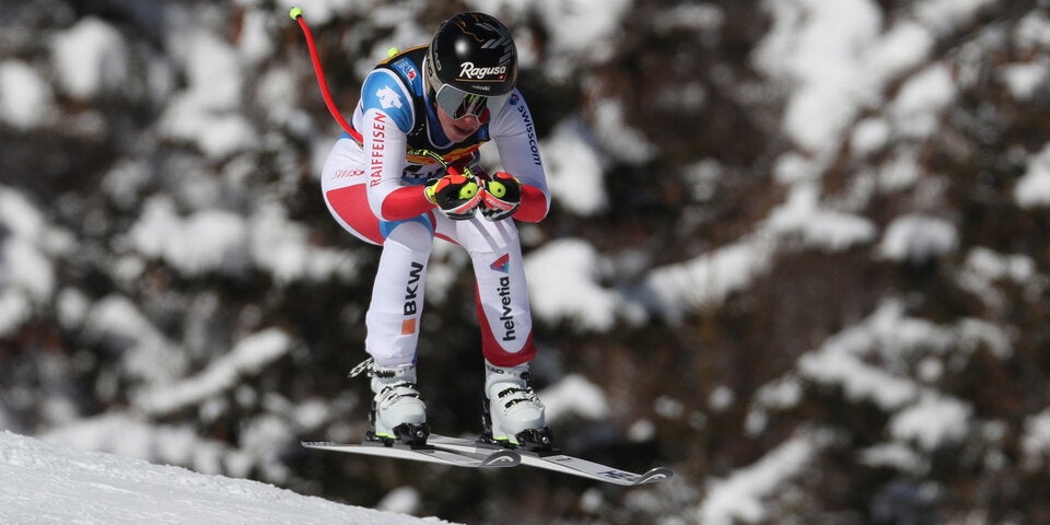 Gold! Favoritin Lara Gut-Behrami war im Super-G nicht zu stoppen