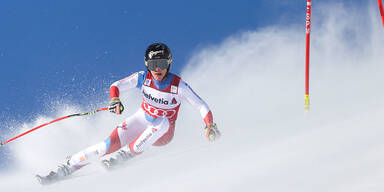 Schock: Gut-Behrami fliegt &uuml;ber Fangnetz