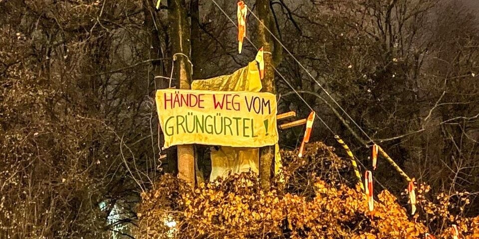 Hände weg vom Grüngürtel