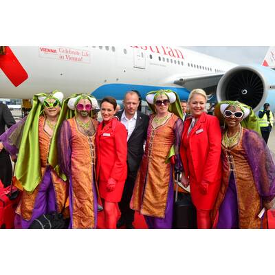 Die Ankunft der Life Ball Stars