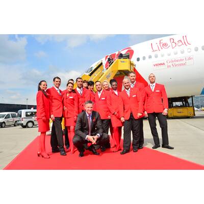 Die Ankunft der Life Ball Stars