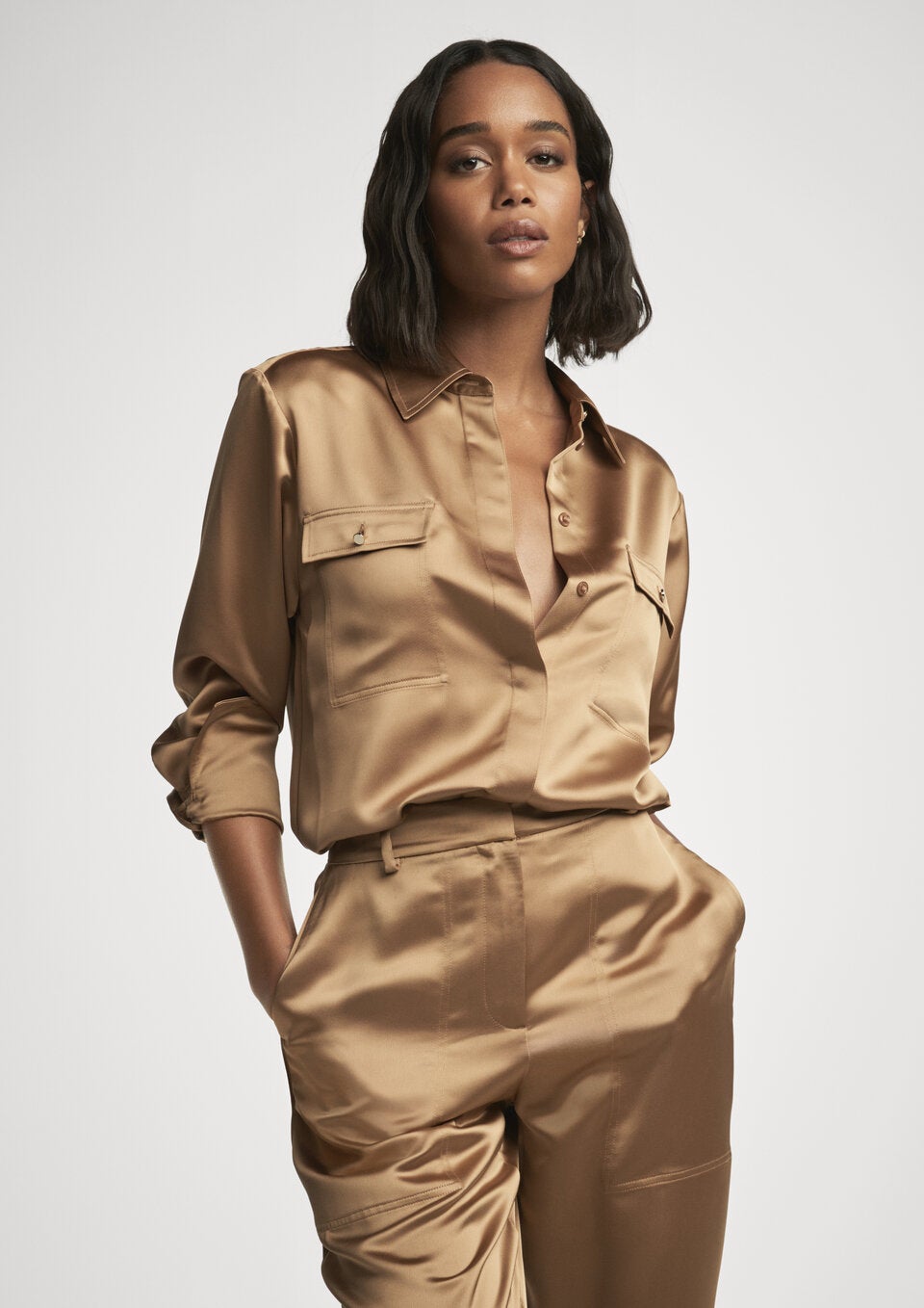 Laura Harrier im Beauty-Talk