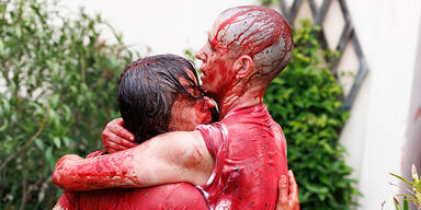 AUFFÜHRUNG "6-TAGE-SPIEL" VON HERMANN NITSCH